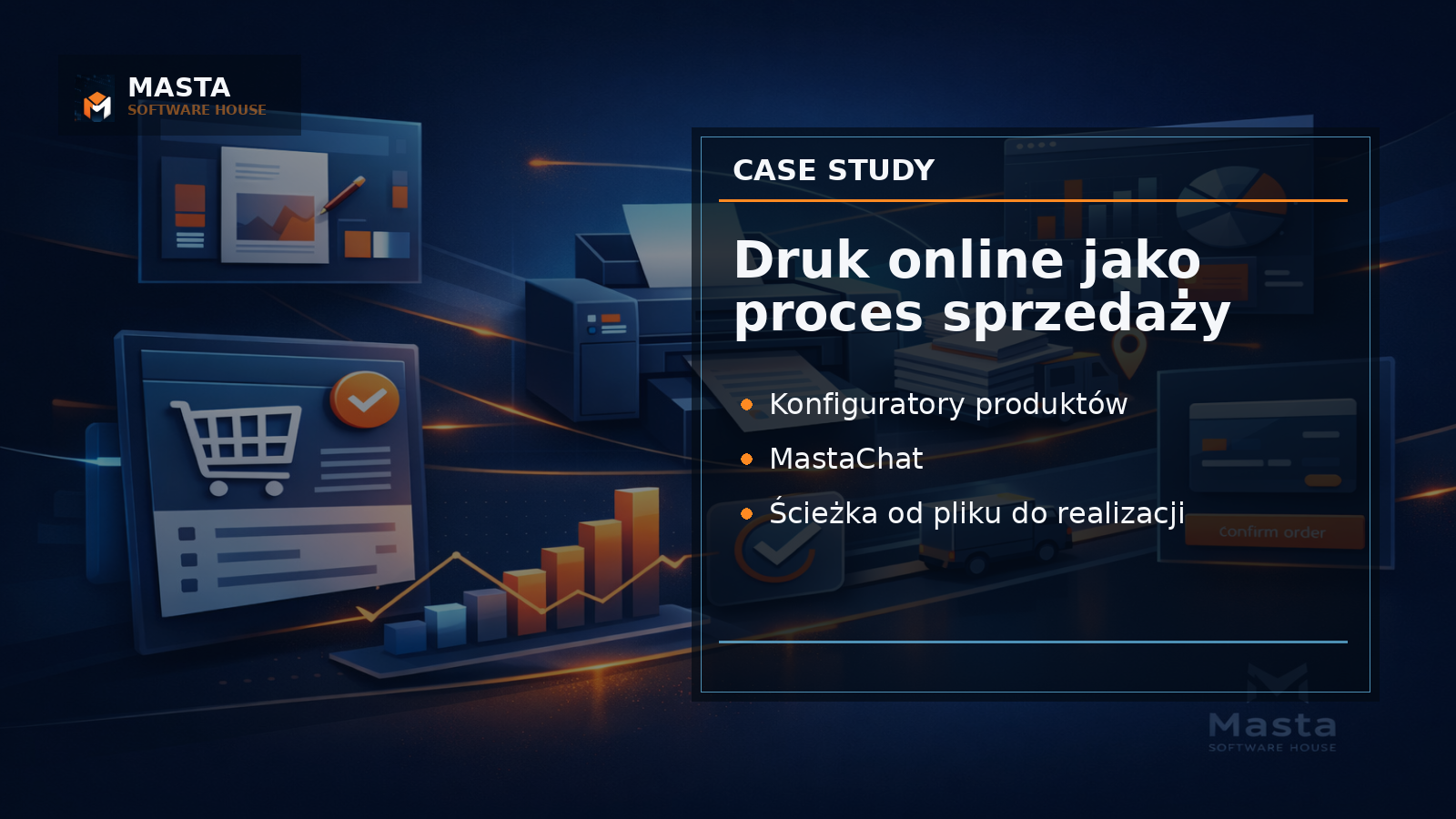 MastaDruk: drukarnia online jako system wygodnego zlecania produkcji poligraficznej