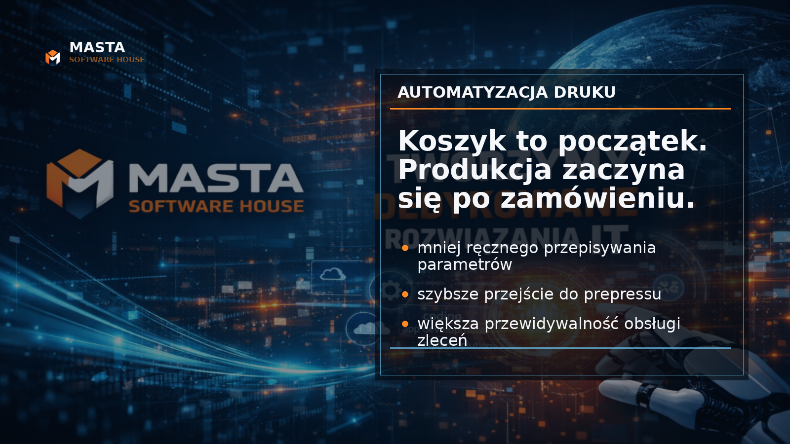 MastaImposer jako silnik automatyzacji prepressu: drukarnia online musi kończyć się produkcją, nie tylko koszykiem