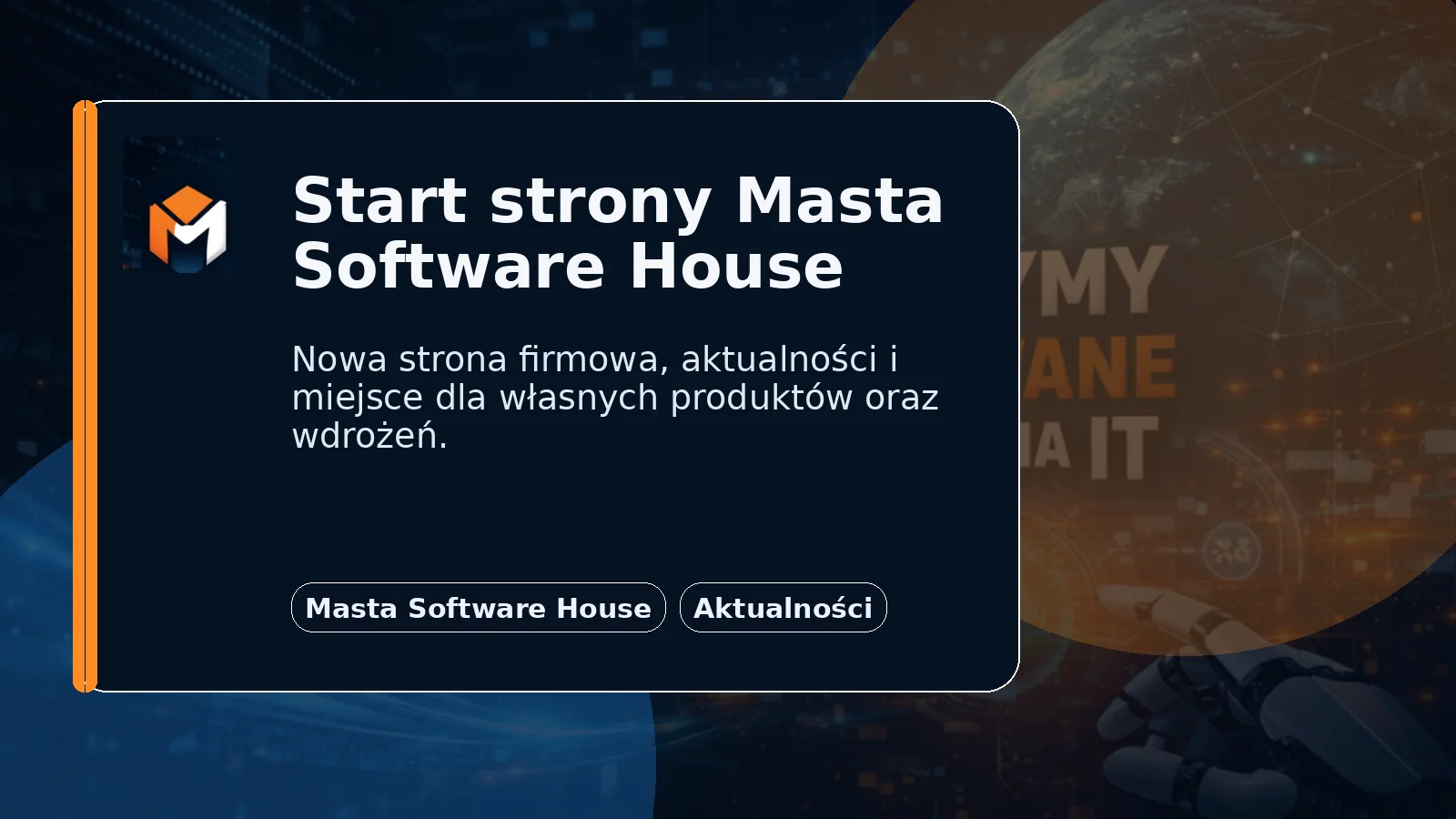 Start strony Masta Software House